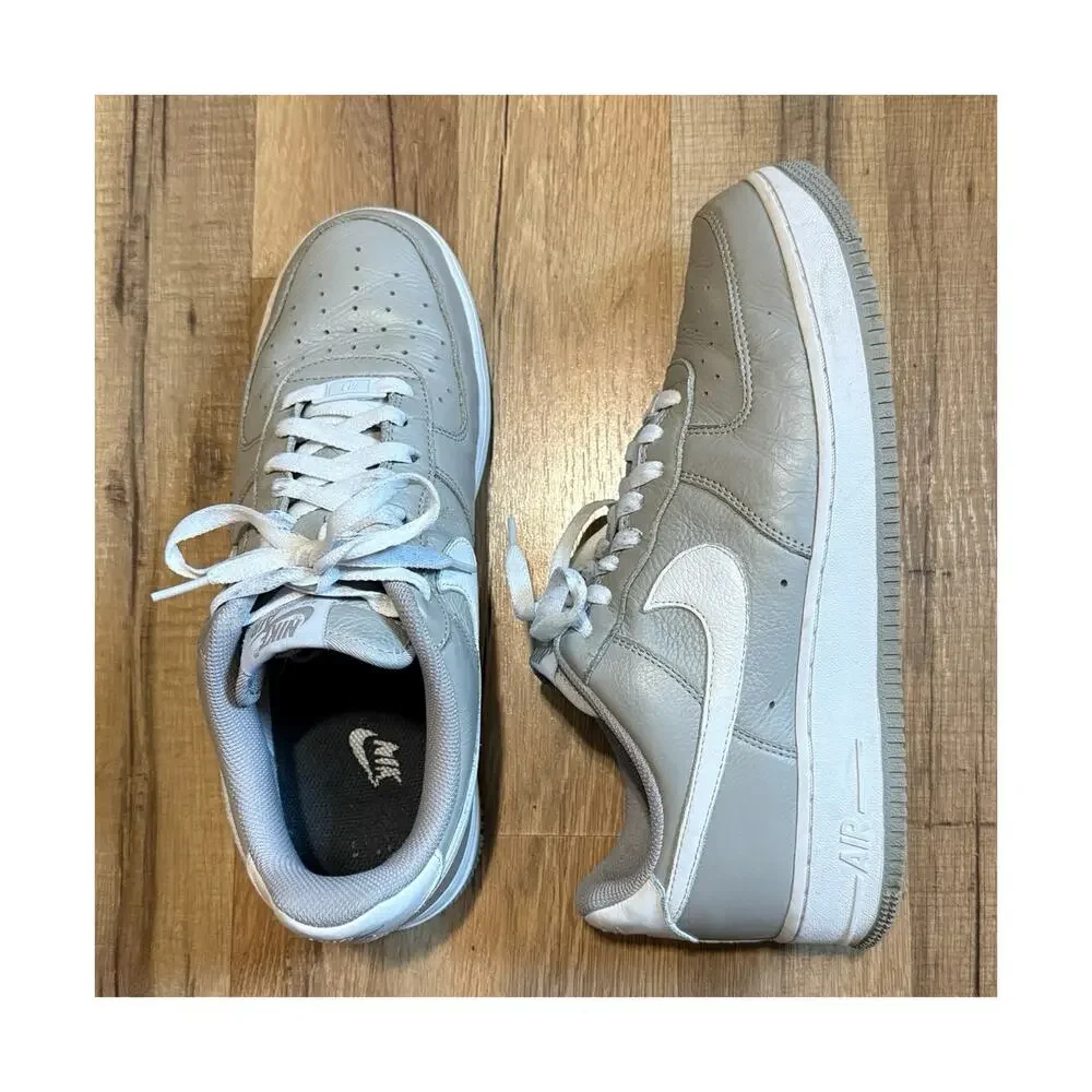 Nike Air Force 1 ID By You Cool Grey White Nike Air Force 1 Low ID By You White Grey CT7875-994 Size  main image 2